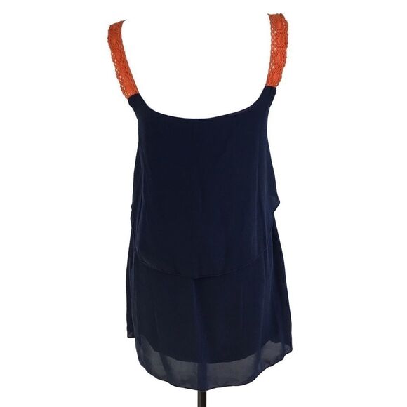 Fascination Tank Top Blue & Orange, Small - Picture 6 of 6
